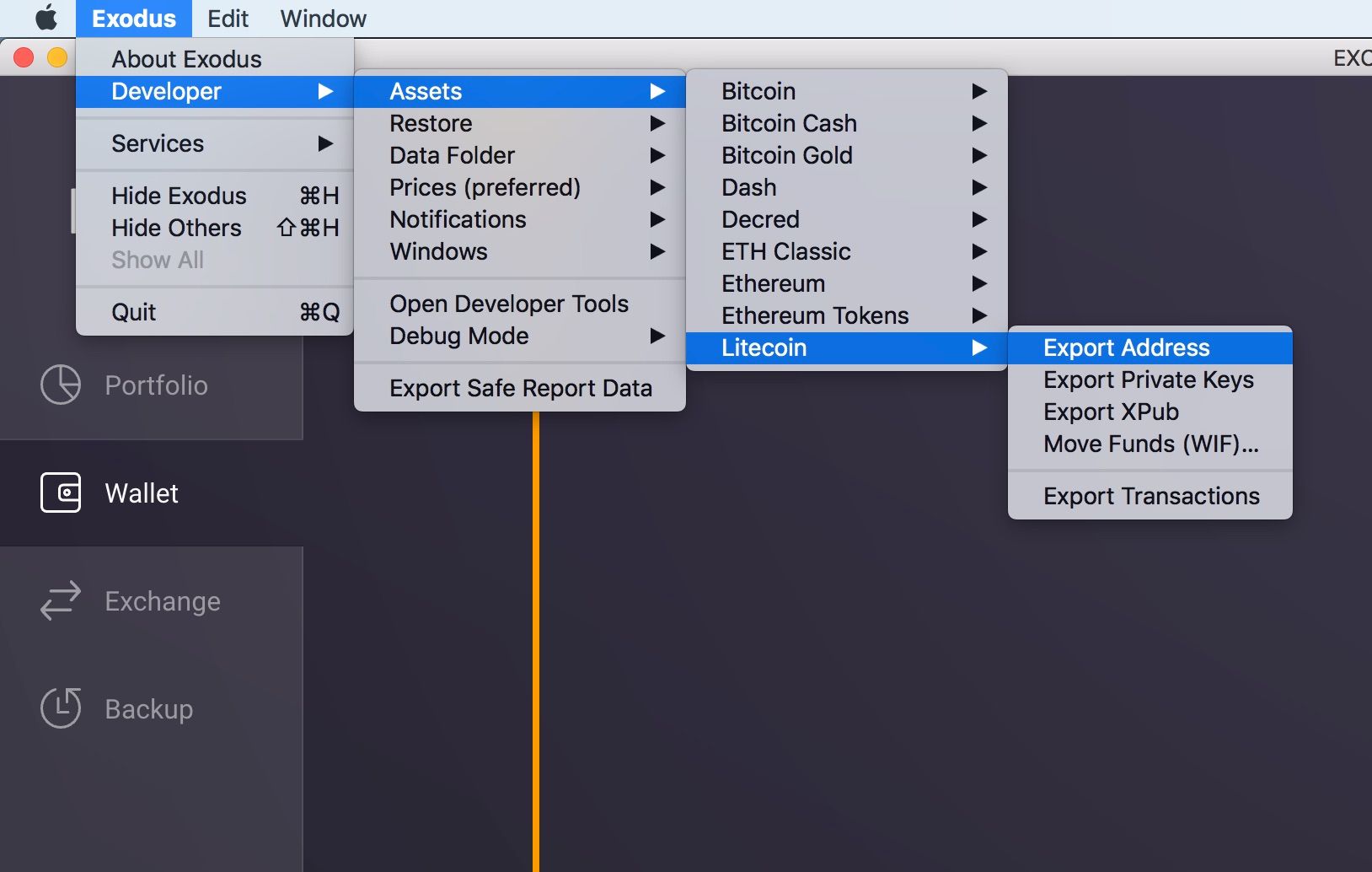 Private Key From Exod!   us To Bitcoin Gold Ethereum Coin Currency B S - 